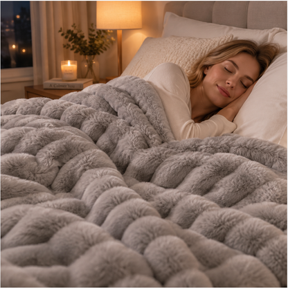 The Ultimate Cozy Blanket for Better Sleep & Relaxing Nights
